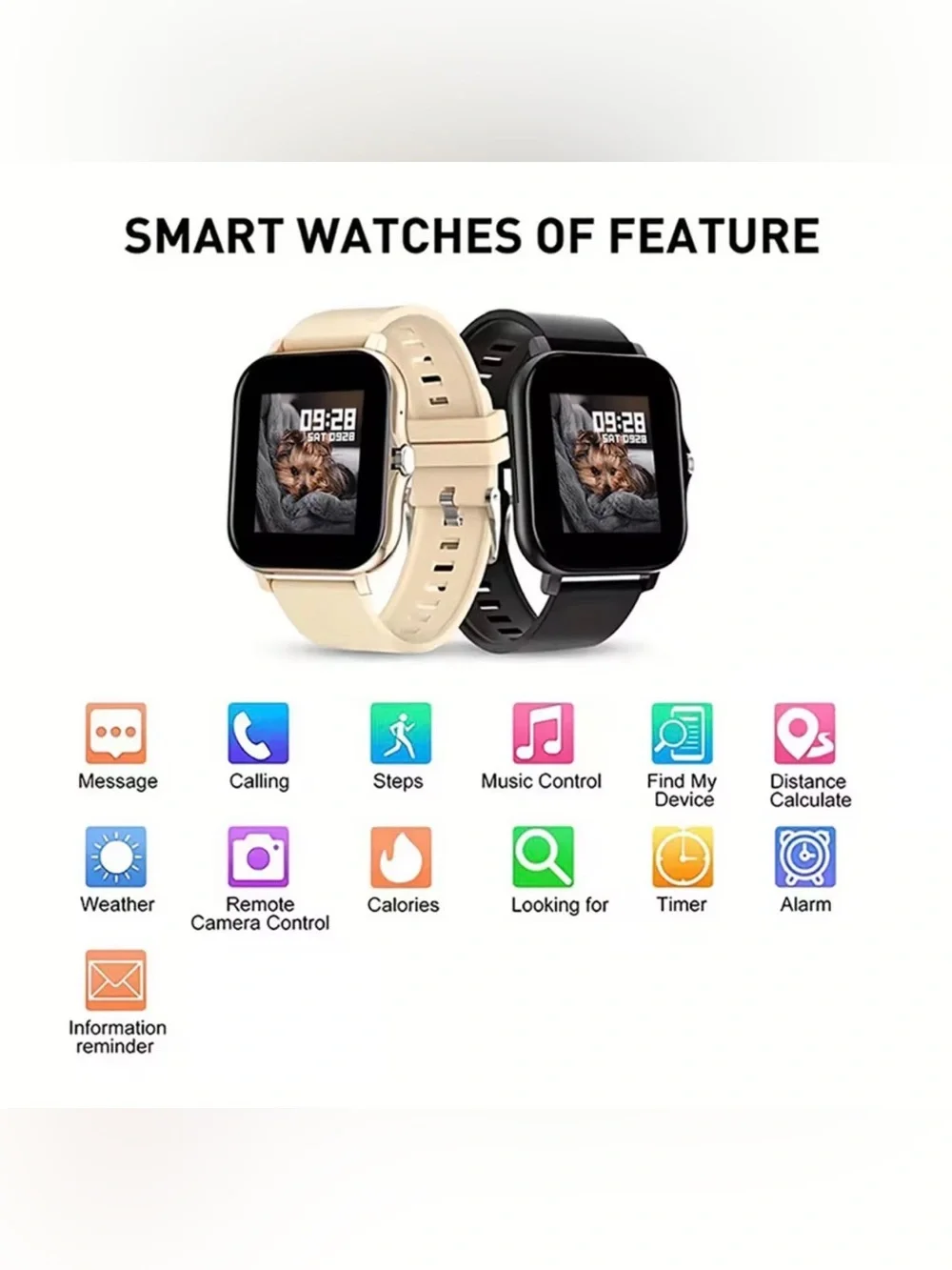 Smart Watch - Fashion Fitness Tracker